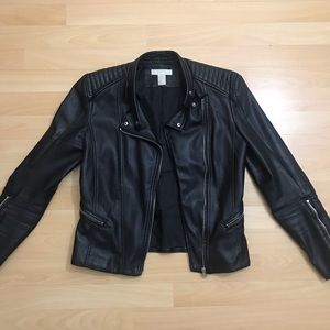 Black H&M leather jacket 🖤